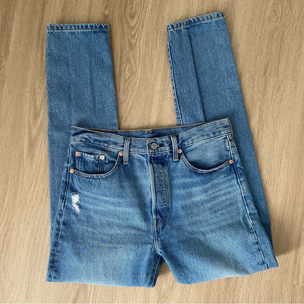 Levi's Blue Skinny Jeans for Women